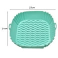 thumbnail image 5 of CNKOO Fryer Pan Improve Heat Distribution Non-stick Durable Silicone Material Fryer Liner, 5 of 5
