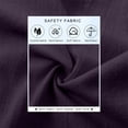 thumbnail image 5 of Nooxsoe Women's Cotton Linen Blazer Suit Jacket 3/4 Sleeve Button Down Front Plain Womens Linen Shirt Muslin Shirt Tunic Button Down Shirts for Women Tops Purple 3XL, 5 of 5