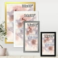 thumbnail image 4 of Designart 'Pastel Abstract With Gray Blue Pink and Red Spots' Modern Framed Art Print, 4 of 4