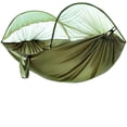 thumbnail image 1 of Survival Camping Hammock, Parachute Material for Quick Drying and Lightweight Portability, Three Usage Modes Including Tent On The Ground (260*140cm), 1 of 7