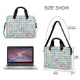 thumbnail image 3 of FORMRS 16" Laptop Sleeve Bag Carrying Case with Handle Travel Shoulder Briefcase, Small Pastel Pattern, 3 of 8