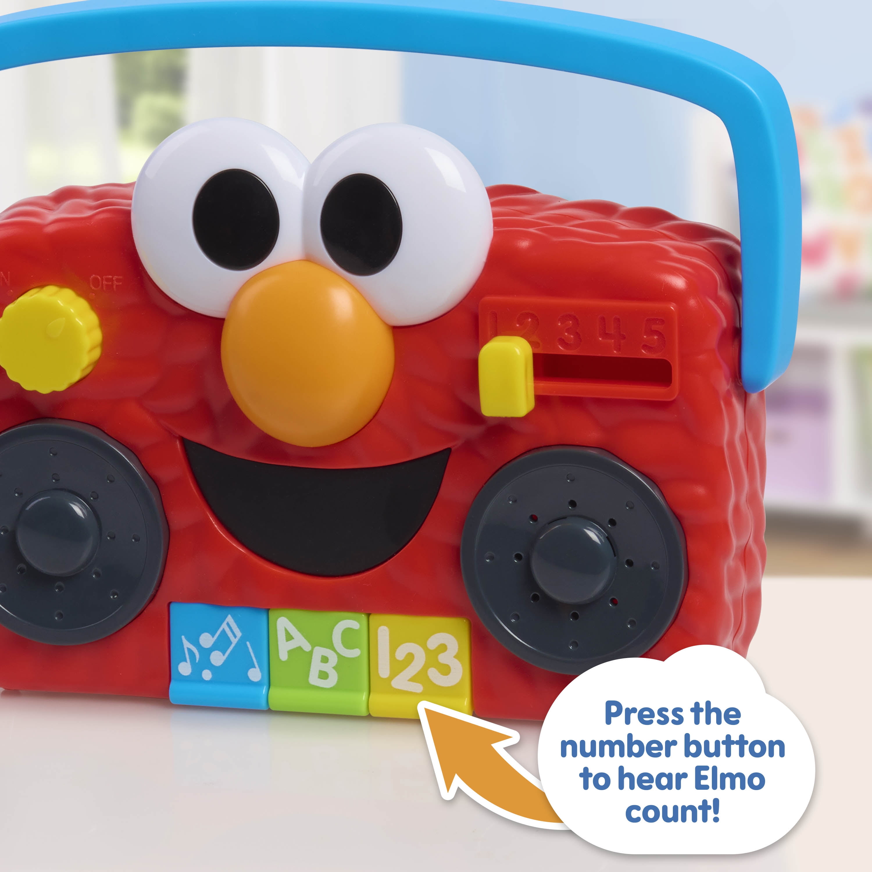 Elmo Street Sesame Amazon.com: ボックス型スピーカー ELMO Take Lights with Boombox Along スピーカー・ウーファー