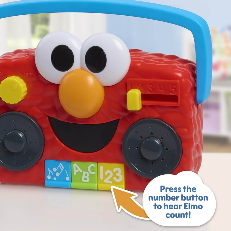 ELMO ボックス型スピーカー Sesame Street Elmo Boombox - Walmart.com