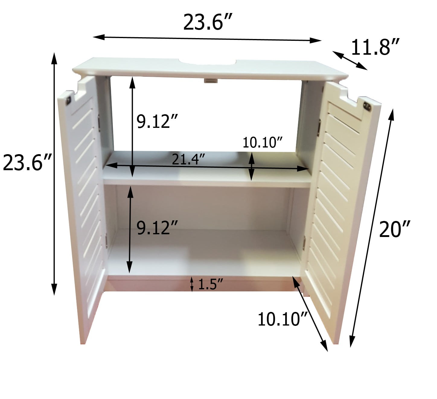 Non pedestal under sink storage vanity cabinet free standing cabinet florence louvre walmart com