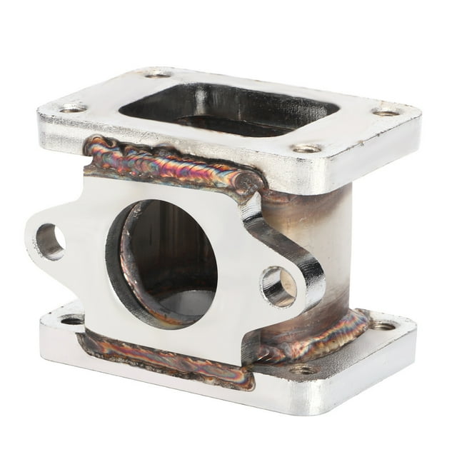 Oubit Wastegate Adaptateur, T25 à T25 T2 Wastegate Bride d'Échappement en Acier Bride Conception Révolutionnaire