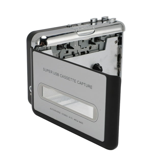Cassette to Mp3 Converter, USB 2.0 USB Cassette A MP3 Converter Convertir Cinta Cape en Formato Enchufe Digital Enchufe y Reproducir Conuriculares para AltaVoz