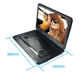 Proscan Elite 15.6In. Portable DVD Player with Swivel Screen and