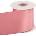 thumbnail image 2 of GFDYREE 4" Inch Double Faced Satin Ribbon Dusty Rose Solid Polyester Craft Ribbon - 25 Yards Perfect for Gift Wrapping, Crafts, Wreath, Wedding Party Ceremony Decoration, Floral Arrangement,, 2 of 7
