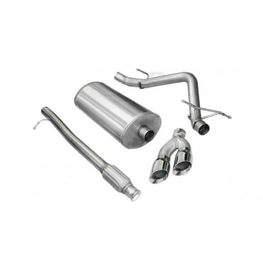 Corsa 10-13 Chevrolet Silverado Crew Cab/Short Bed 1500 4.8L V8 Polished Sport Cat-Back Exhaust