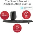 thumbnail image 2 of Polk Command Sound Bar with hands-free Amazon Alexa Voice Control Built-in, 4K HDMI, and Fire TV Compatible for your Home Theater, 2 of 17