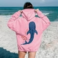 thumbnail image 2 of YUEHUA Whale Ocean Sweatshirt Whale Shark Christian Hoodie Animal Shark Lover Ocean Nature Women's Men's Shirts, 2 of 6