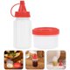 thumbnail image 1 of unbranded 1Jgo Botella Exprimible Roja De PP Para Aceite Salsa Y Condimentos Con, 1 of 8