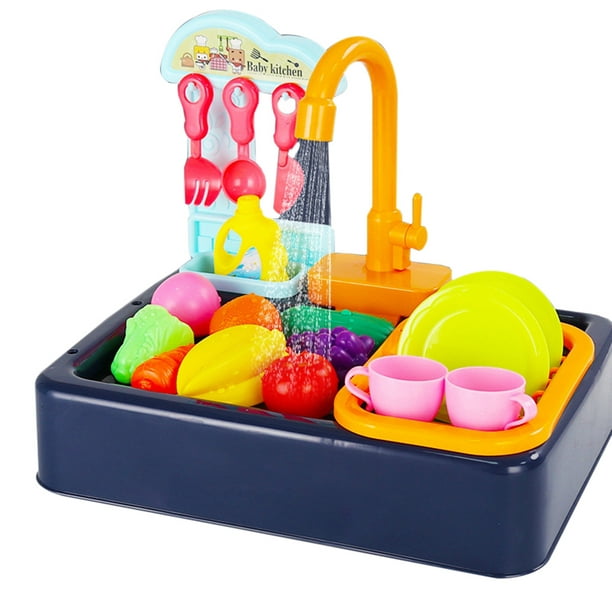 ZJCHAO jouet de jeu de lave-vaisselle Faire semblant de jouer à l'évier de  cuisine jouets enfants enfants enfant en bas âge - Cdiscount Jeux - Jouets