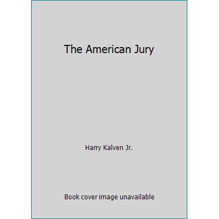 Pre-Owned The American Jury (Paperback) 0226423174 9780226423173