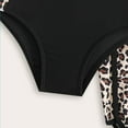 thumbnail image 5 of Kiijoy Girls Leopard One-Piece Swimsuit with Shorts UPF 50+ Bathing Suit Swimwear, 5 of 8