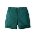 thumbnail image 3 of BULLPIANO Toddler Boy Clothes Summer Outfits Short Sleeve Button Down Shirt+Casual Shorts Baby Boy Casual Clothing 12M-5T, 3 of 4