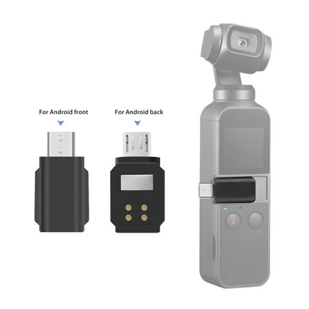 موصل محول هاتف الجيب OSMO حامل USB صغير من النوع C حامل حامل حامل دراجة متوافق مع ملحقات Gimbal المحمولة DJI OSMO