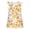 D-Yellow, variant on Easter Dress for Girls Sleeveless Bunny Easter Egg Print Dress Crew Neck Midi Dress Girls' Casual Dresses Girls Dress Size 8-9 Years