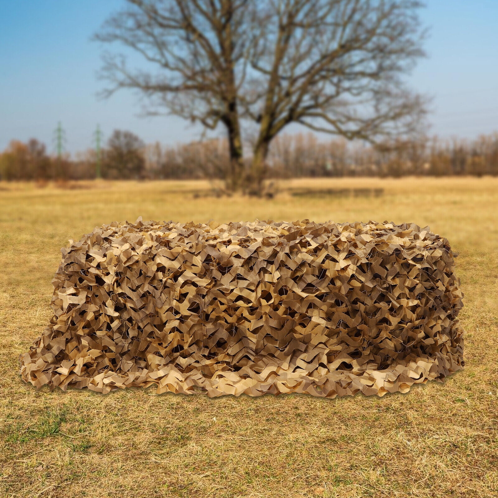 Camouflage Net Camo Army Netting Hunting Camping Forest Landscape Garden Decor
