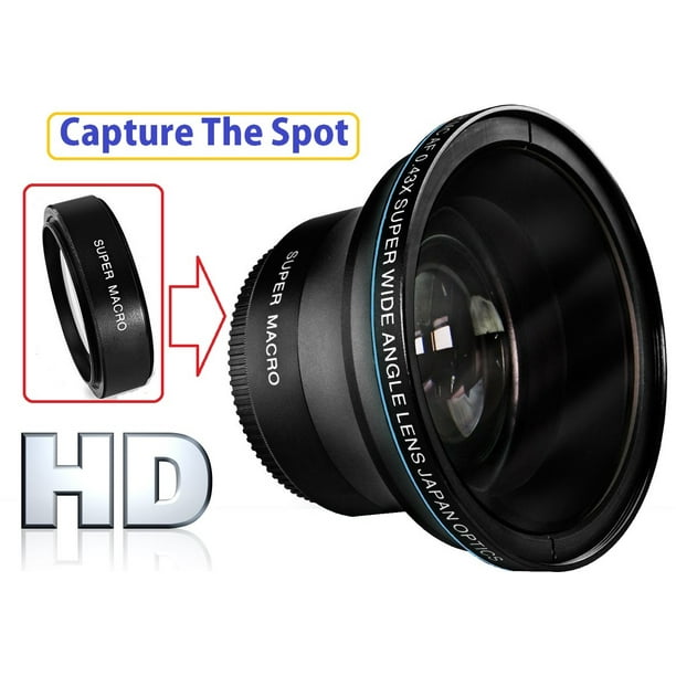 Professional Hi Def MK III Fisheye Lens for Canon XF100 XA10 XA35 XA30