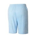 thumbnail image 2 of EOYWHK Mens Drawstring Shorts Elastic Waist with Pockets Mens Gym Shorts for Men Soft Lightweight Breathable Activewear Daily Wear Outdoor Light Blue, Size XXXL, 2 of 9