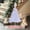 White, variant on 12 Inch Small Christmas Tree Set Mini Christmas Tree Decoration, Tabletop Window Display Christmas Decoration Supplies,Premium Small Tree, Perfect Xmas Decoration for Home Office School Use Pink