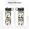 thumbnail image 3 of Uemuo Snake Print 18oz Sports Insulated Kettle, Water Bottle, Outdoor Sports Bottle, Insulated Hydration Bottle with Handle & Flip Straw, 3 of 8