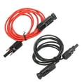 thumbnail image 1 of 12AWG Solar Panel Extension Cable, 2.5mm² Female Male Connector Solar Panel Extension Wire  For Home, 1 of 8