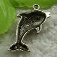 thumbnail image 2 of K-KED 104 pcs tibet silver dolphin charms pendant 33x16mm B4007, 2 of 4