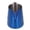 Blue, variant on YAHHU 304 Stainless Steel Milk Frothing Pitcher 14oz / 420ml Blue Mirror Finish Eagle Spout Steaming Cup with Ergonomic Handle for Latte Art Cappuccino