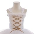 thumbnail image 1 of Hansber 4 Pcs Angel Costumes pour Filles Performance de Danse Robe Tutu Halloween Noël Fête Anniversaire Tenue Blanc 100, 1 of 7