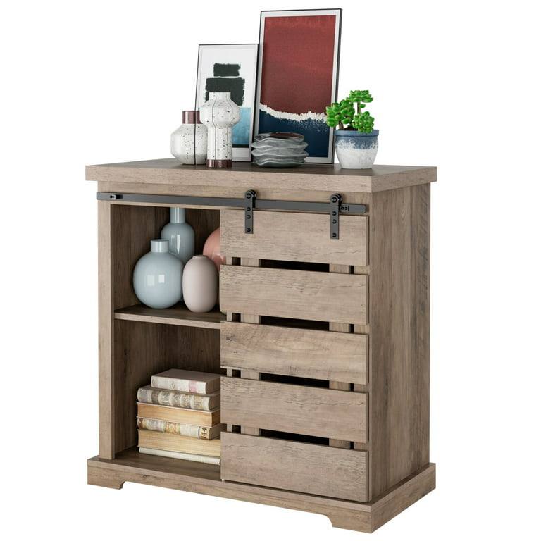 Ash Wood Roll-Out Cabinet Drawers