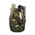 thumbnail image 7 of Hi-Line Gift Ltd. Well Fountain with Pouring Pail, 2 Buckets, & 3 LEDs, 7 of 7
