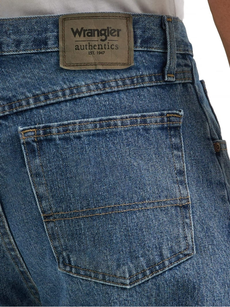 Wrangler Authentics Men's Classic 5-Pocket Regular Fit Cotton Jean