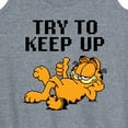 thumbnail image 3 of Garfield - Try To Keep Up - Women's Racerback Tank Top, 3 of 5