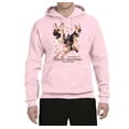 thumbnail image 2 of Wild Bobby, If It's Not a German Shepherd It's Just a Dog Gift | Mens Dog Lover Hooded Sweatshirt Graphic Hoodie, Light Pink, 3XL, 2 of 3