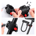 thumbnail image 5 of Candado Rigido Tipo U Para Bicicleta Motocicleta +2llaves negro, 5 of 5