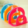 thumbnail image 3 of Youkk Kitchen Sink Suction Holder Sponges Scrubbers Soap Storage Rack Suction Cup Bathroom Drying Rag Organizer, 3 of 9