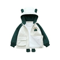 YABCSAZ Rain Jacket for Toddler Baby Boys and Girls, Light Weight Wind-Resistant, Water-Resistant Puffer Jacket Zip Up Coats Infant Newborn Jacket,Christmas Gifts Size 90 9 Months