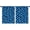 Blue/Black, variant on Blackout Kids Curtains,Green and White Checkered Pattern Children's Insulated Curtains Set Of 2,Bedroom Essentials,Toddler Room Decor 52"x84"