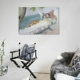thumbnail image 5 of Carl Larsson Art Poster Lady Reclining Painting Poster Wall Art Poster Gifts Bedroom Prints Home Decor Hanging Picture Canvas Painting Posters 24x36inch(60x90cm), 5 of 6