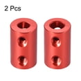 thumbnail image 2 of Shaft Coupling 5mm to 6mm Bore L20xD12 Robot Motor Wheel Rigid Flexible Coupler Connector Red 2 PCS, 2 of 3