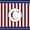 C Letter, variant on Manfei Patriotic Monogrammed A Twin Duvet Cover, Star Stripe Pattern Twin Bedding, Red White Blue, Navy Reversible 2pcs, 1 Duvet Cover and 1 Pillowcase