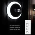 thumbnail image 4 of Espejo LED Colco reloj de pared digital 12 pulgadas, 4 of 8