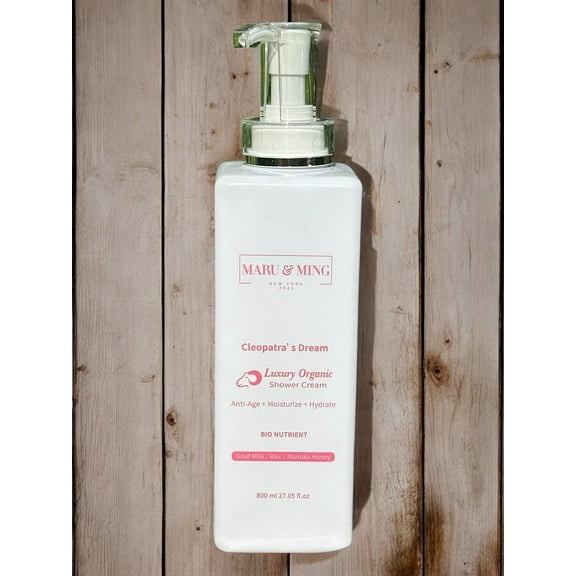 Cleopatra's Dream- Concentrated Body Wash with Goat Milk (AHA's), Rice, and Manuka Honey 27. oz