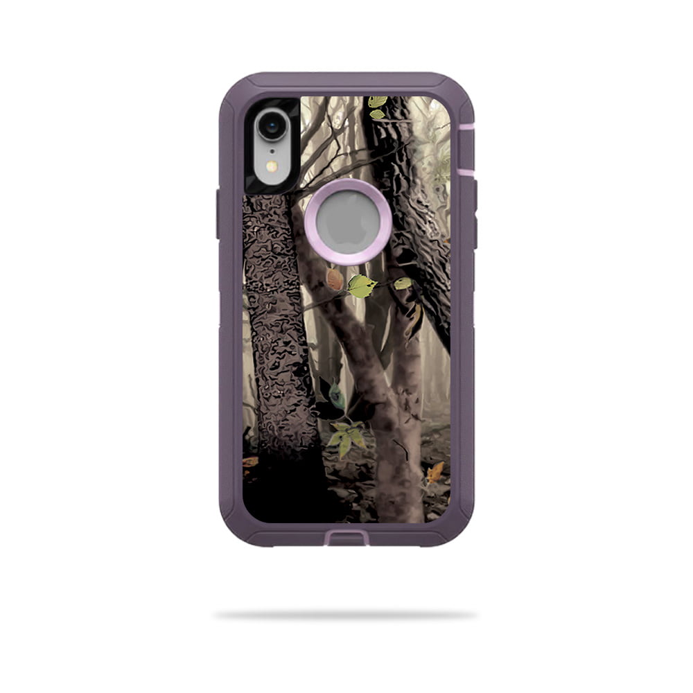 Skin for OtterBox Defender iPhone XR Case Tree Camo