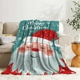 thumbnail image 1 of Dvkptbk Christmas Flannel Blanket AC Conditioning Blanket Sofa Blanket Bedroom And Office Blanket, 1 of 6