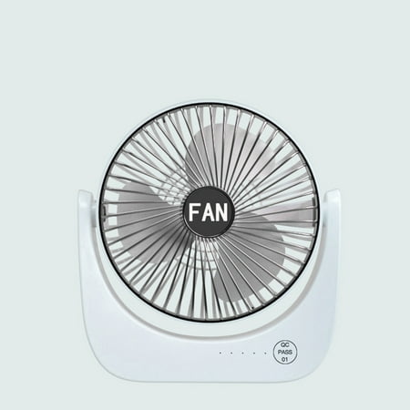 

XEOVHV Small USB Desk Fan 3 Speeds Portable Table Fan Small Fan By USB Rechargeable Rotatable Desktop Fan For Home Office Bedroom Dorm Indoor Outdoor Summer Gift