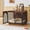Dog-A, variant on YOCWO 35" Cat Houses for Indoors with Litter Collector Tray, Cat Condo and Cat Toliet with 2 Sliding Door, Walnut