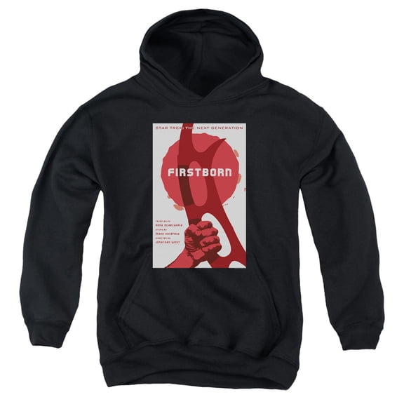 Star Trek - Tng Season 7 Episode 21 - Youth Hooded Sweatshirt - Medium